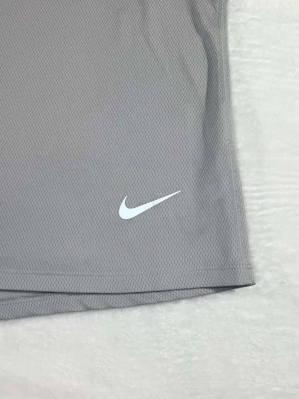 Nike Dri-FIT Running Women’s Short-Sleeve Performance Mesh Top Gray Size 1X